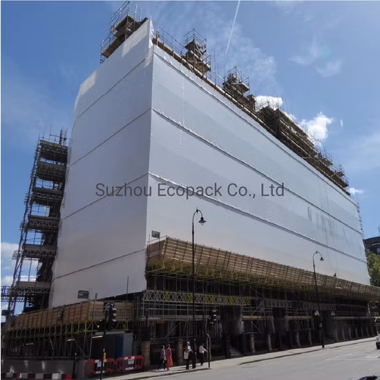 20FT 30FT 40FT 50FT andaimes construção construção filme envoltório termorretrátil