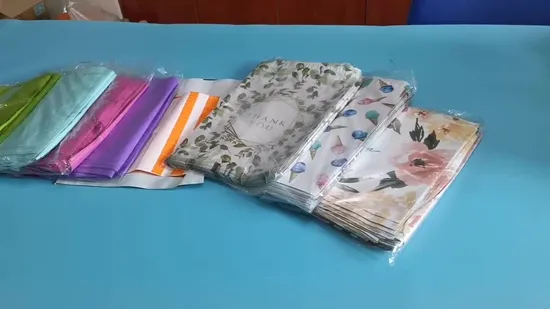 Saco de embalagem para correspondência expressa de plástico PE Polymailer Bag