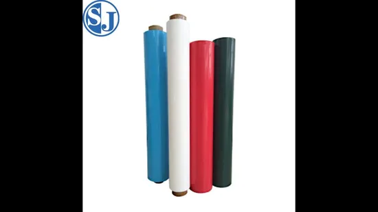 Cor uniforme e boa capacidade de cobertura Filme de revestimento de liberação de PE para processo de revestimento de silicone
