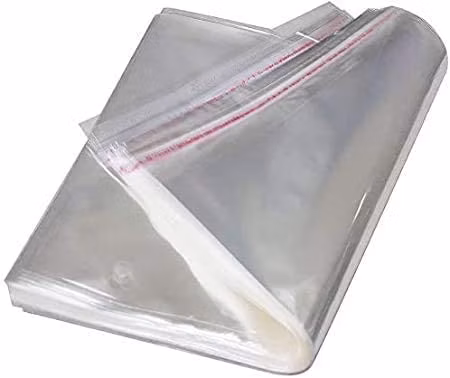 Saco plástico transparente barato personalizado OPP/PE/CPP/BOPP/PP auto transparente